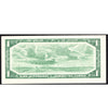 1954 Canada  $1 One Dollar Banknote Beattie - Rasminsky AU