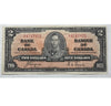 1937 Coyne/Towers Bank Of Canada $2  VF Condition