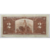 1937 Coyne/Towers Bank Of Canada $2  VF Condition