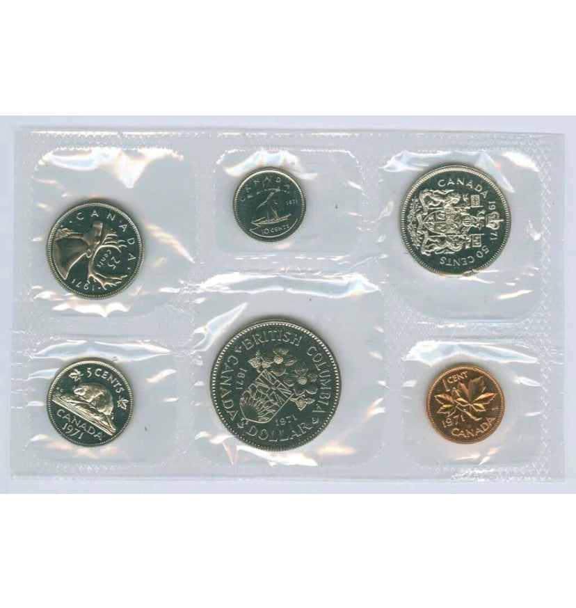 Canada: 1971 Proof Like / Uncirculated Coin Set