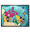 1992 125th Anniversary Coin Set Map  Includes 12 Provincial Quarters, and Parliament Loonie