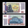 Zimbabwe 1 Centillion Dollars  Banknote 100 Trillion Series UNC
