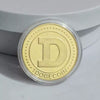 Lucky Coin -  Colored  Craft Gift Coin“ Dog Coin” In Plastic Capsule