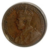 1936 Newfoundland One Cent large  Penny Coin VG
