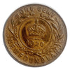 1920 Newfoundland Large One Cent Penny VG
