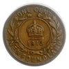 1913 Newfoundland Large One Cent Penny VF