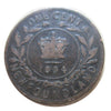 1894 Newfoundland one Cent Penny Coin VG