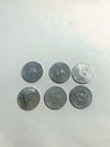 Burundi  6 coins Set Bird  complete set UNC