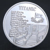 Lucky Coin The Last Voyage  Gift Coin Colored in Protective Plastic Capsule Silver plated