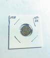 1938  Newfoundland 5 cent  silver coin VF