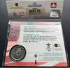 2008 Canada 25 Cent Vancouver 2010 Olympic  Sports Card - Cross Country Skiing Colored coin