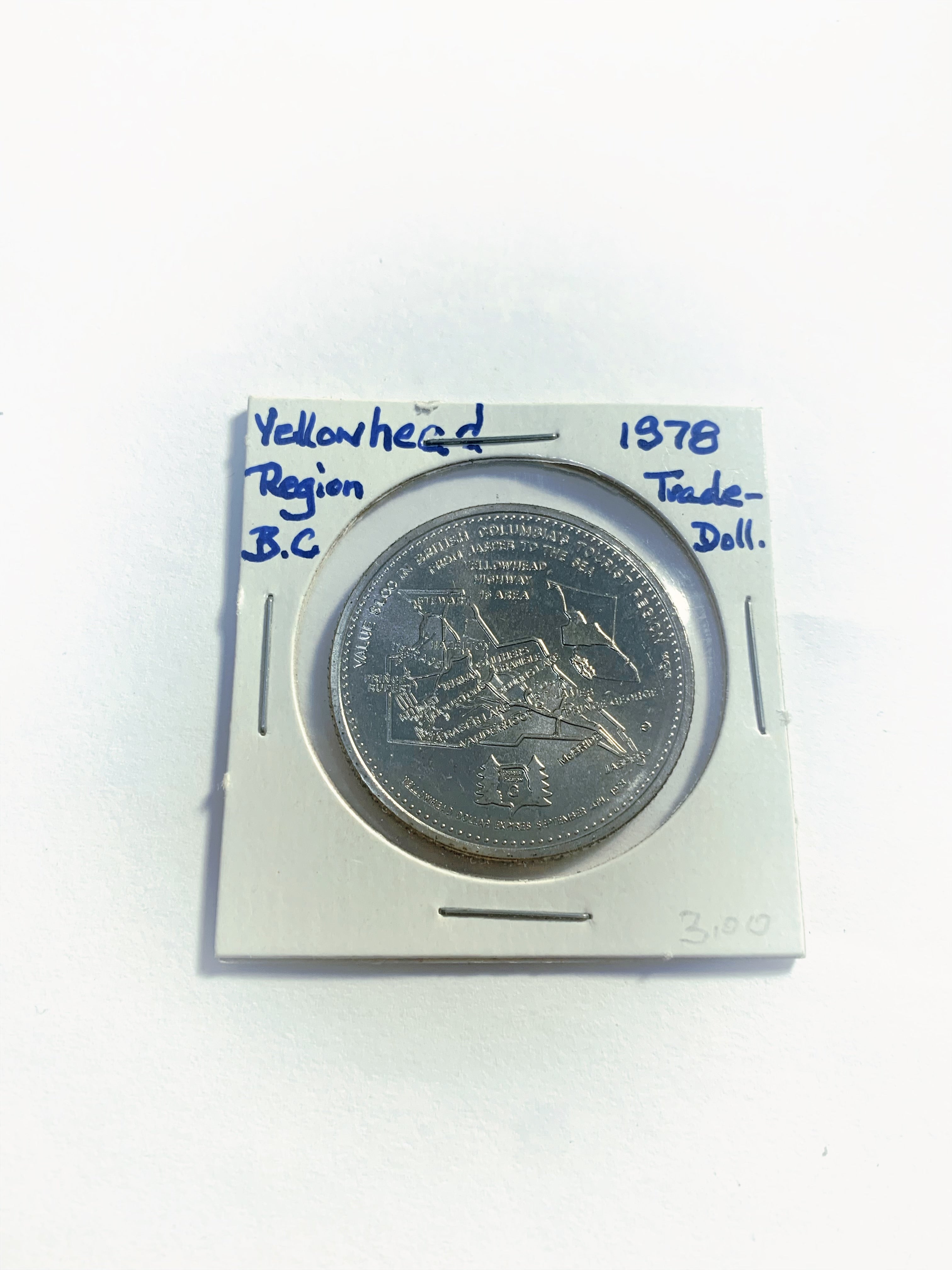 1978 Kitimat Canada, 25th Anniversary commemorative token