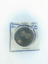 1981 Kamloops BC 1 Trade Dollar – Heritage Years, The Ranchers – UNC