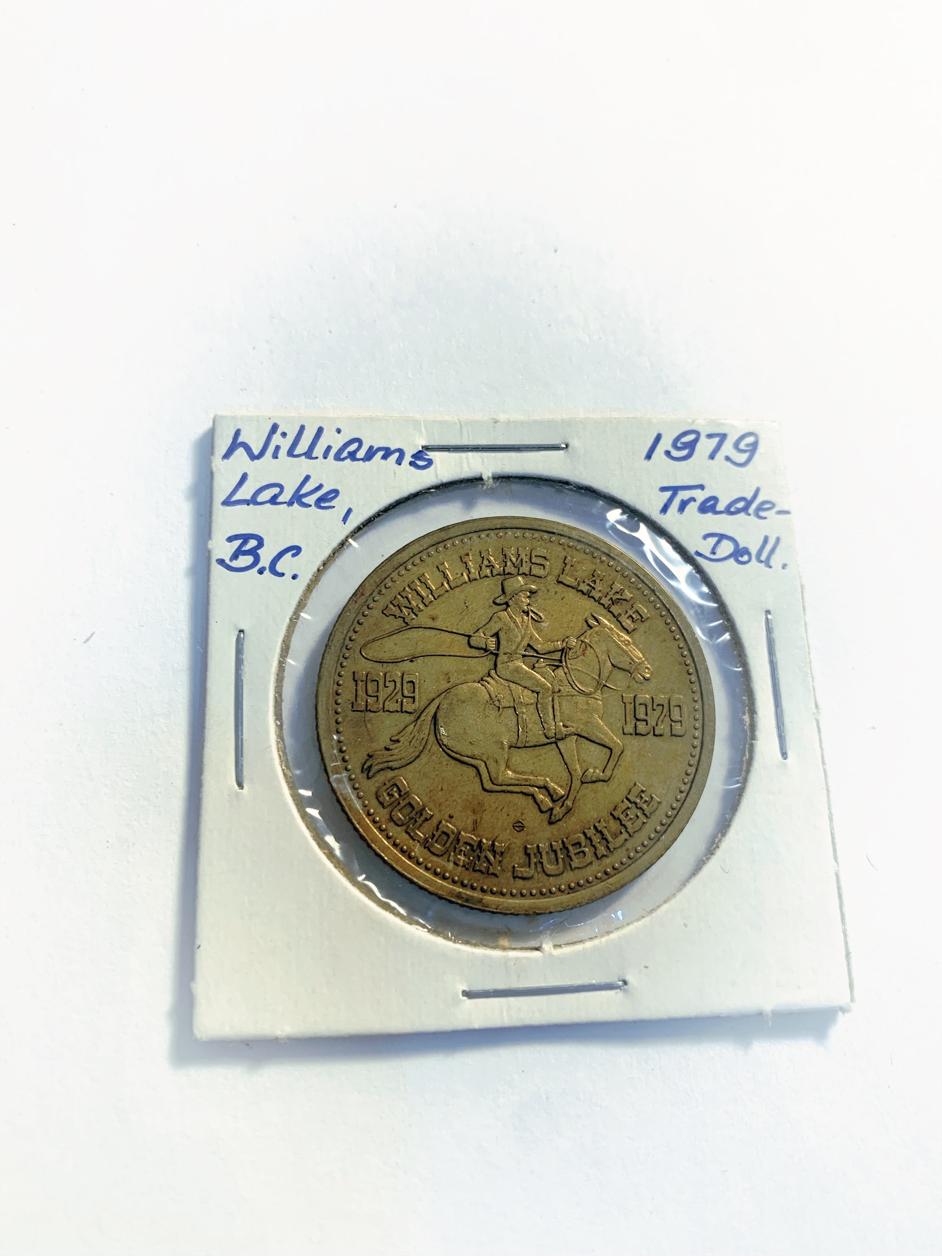 Regina SK Canada 1979 Trade DOLLAR Token, Heimat von RCMP