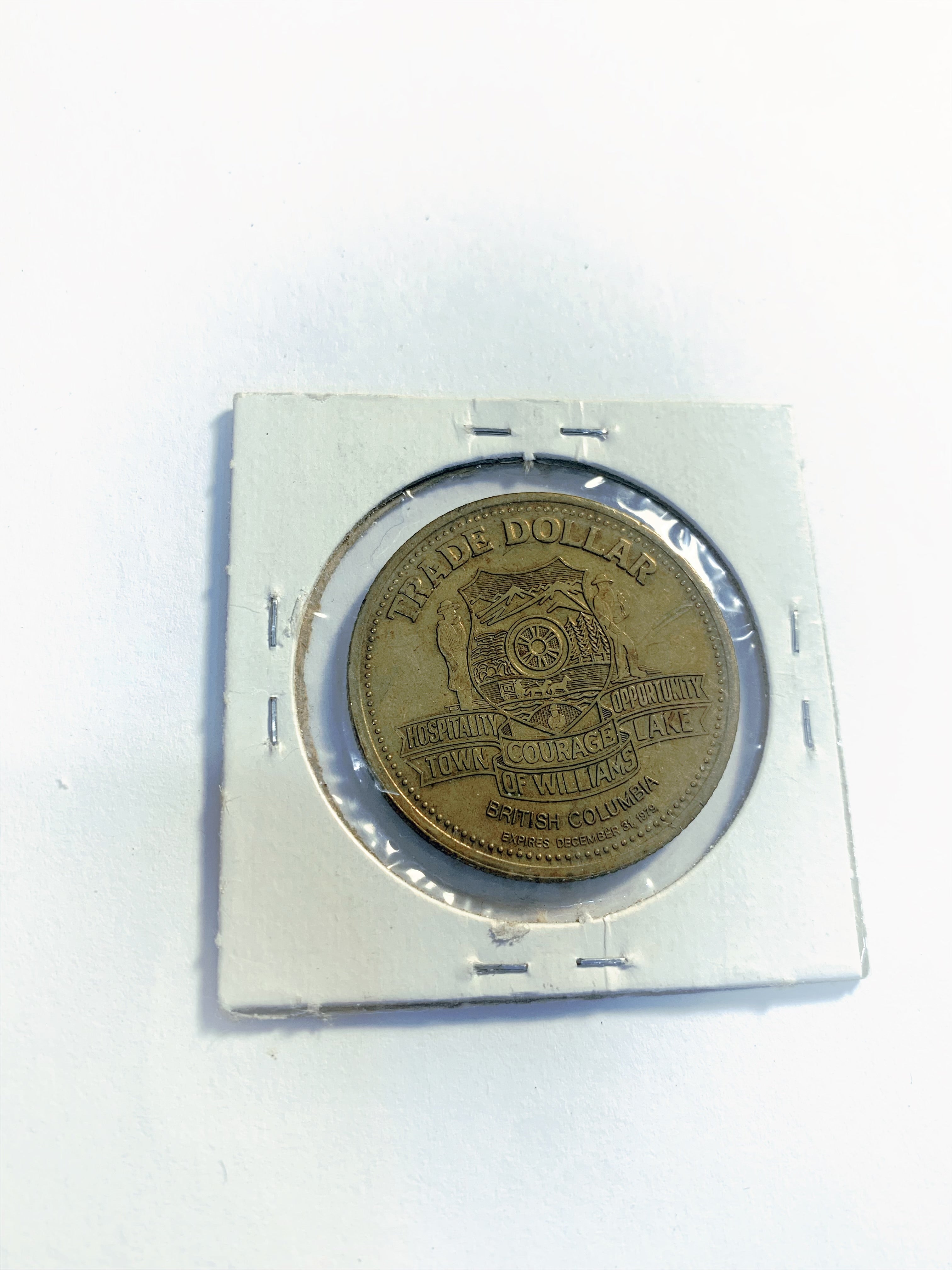 Regina SK Canada 1979 Trade DOLLAR Token, Heimat von RCMP