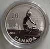 2014 Canada $20 Dollar Silver .9999 Summertime Coin