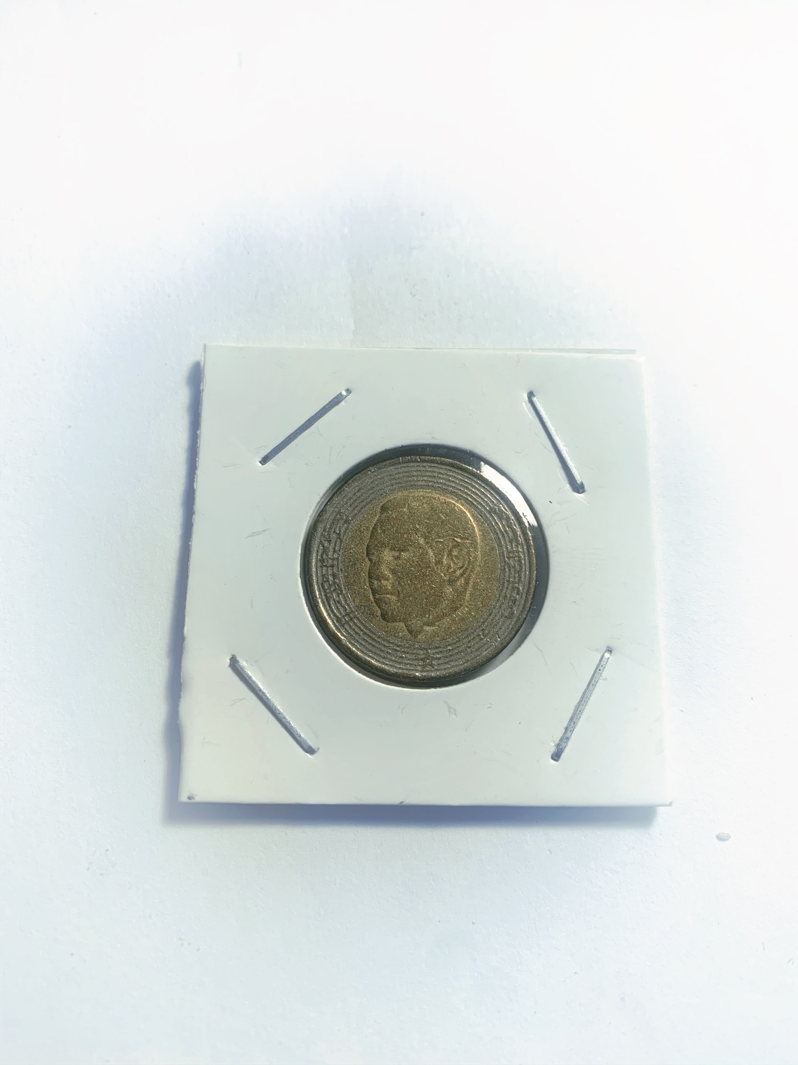 2002 Maroc 5 dirhams Mohamed VI   Bimétallique