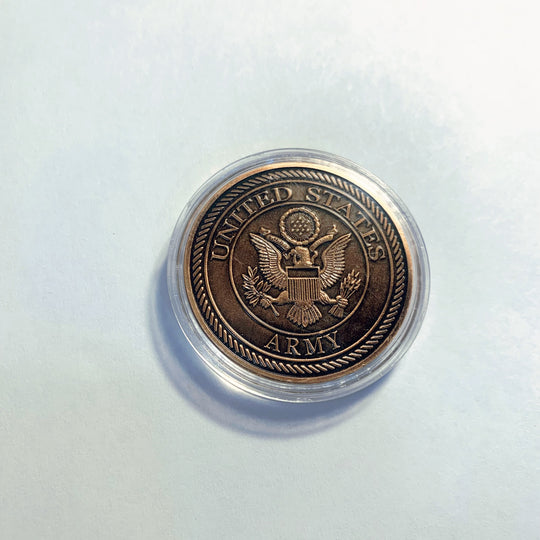Lucky Coin - Apache  Craft Gift Coin Copper Engraved
