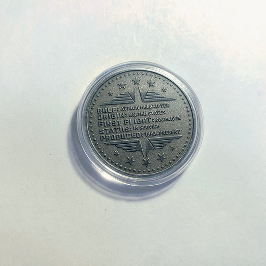 Lucky Coin - “Apache  “Craft Gift Coin Colored Engraved