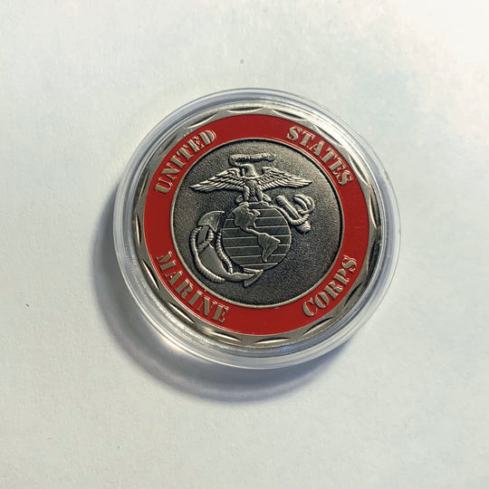 Lucky Coin - Death Smile Craft Gift Colored Coin Silver Plated