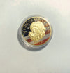 Lucky Coin - Snowman Craft Gift Coin in Protective Plastic Capsule
