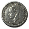 1942 C Newfoundland 5 Cent  Silver Coin VF