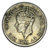 1944 C Newfoundland 5 Cent  Silver Coin VF