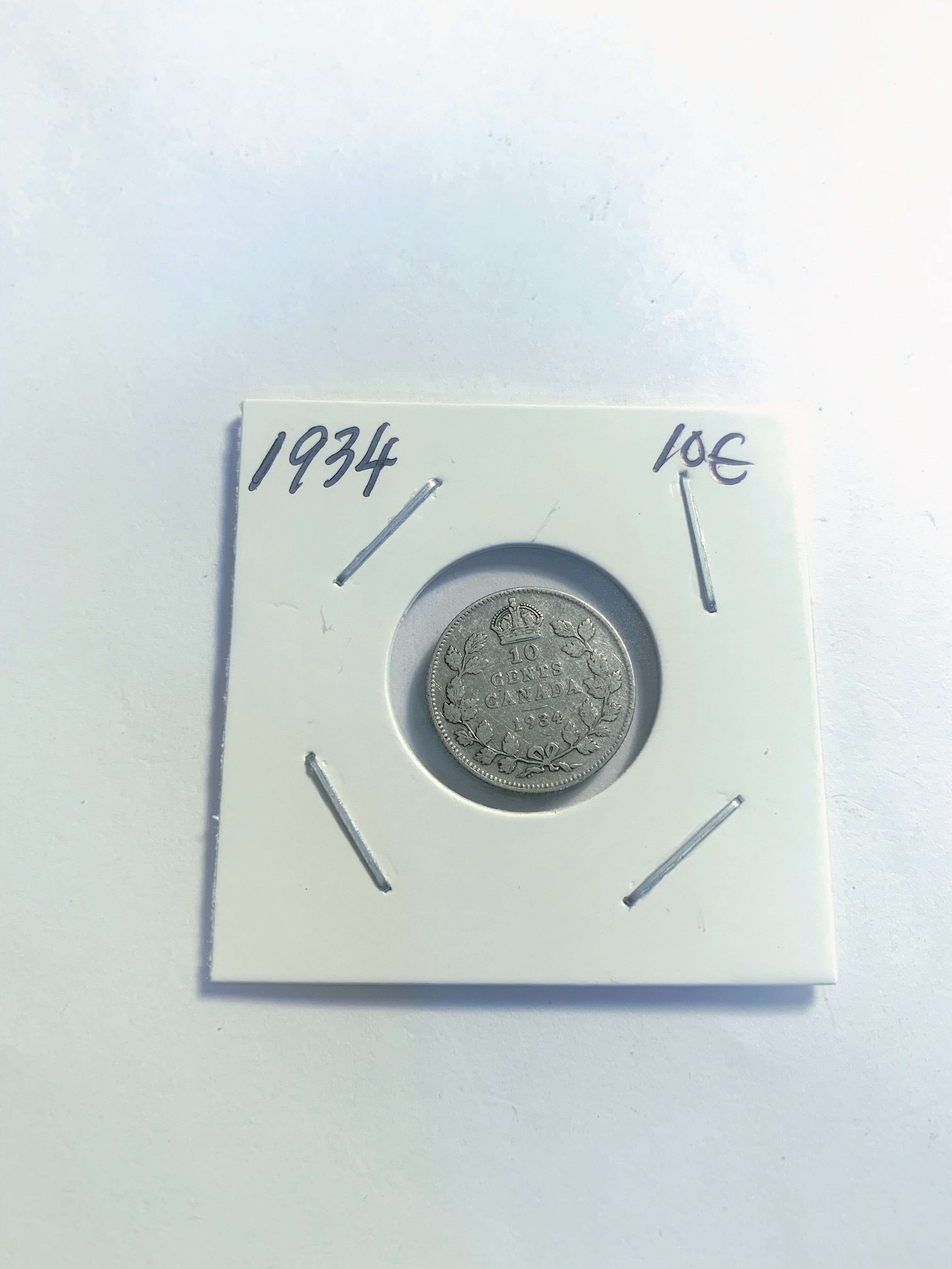 Neufundland 1912 Silber 10 Cent, sehr schön