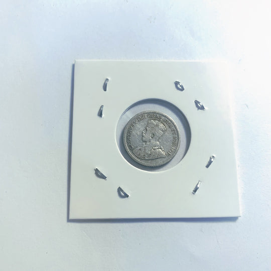 1934 Canadian 10 cent Dime King Edward VII Silver Coin XF