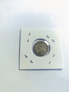 1936 Canadian 10 cent Dime King Edward VII Silver Coin VF