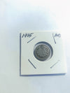 1935 Canadian 10 cent Dime King Edward VII Silver Coin VF