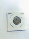 1930 Canadian 10 cent Dime King Edward VII Silver Coin XF