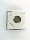 1892 Canada Five 5 Cents Small Silver Canadian Coin