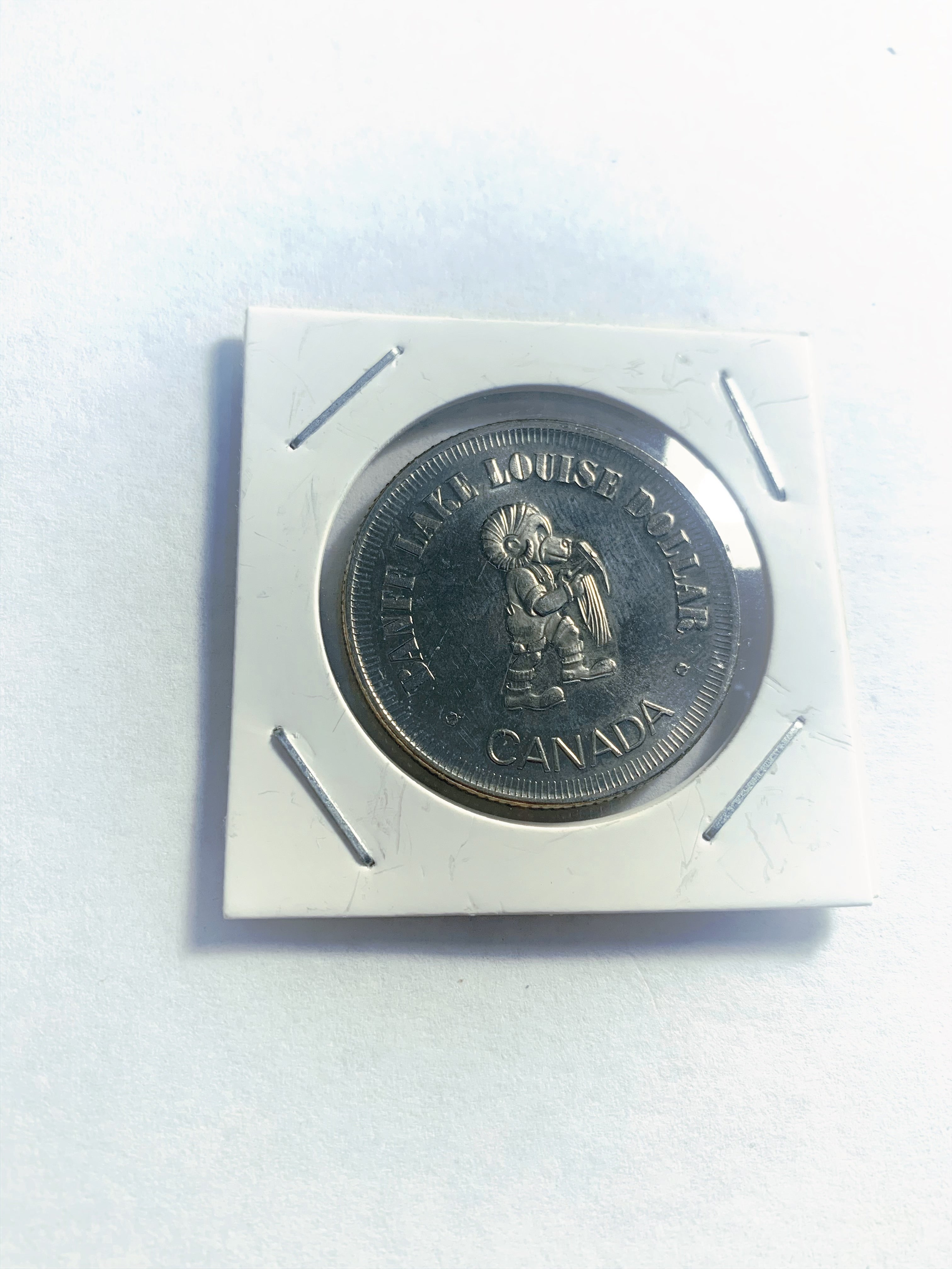 1981 Banff Alberta Bow Lake Dollar $1 Trade Dollar Token.