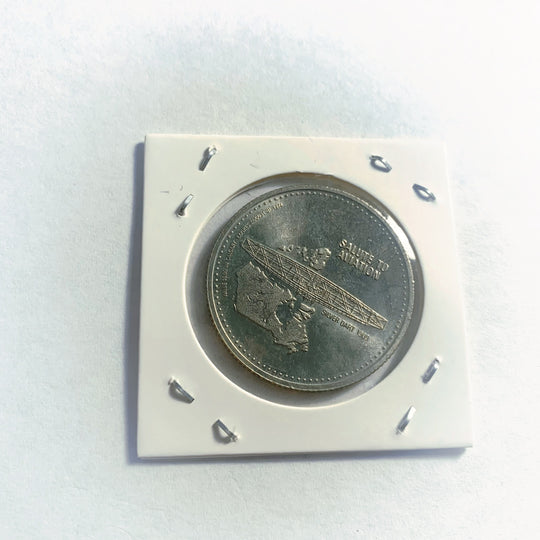 1974 Calgary Stampede Dollar Token - Salute To Aviation.