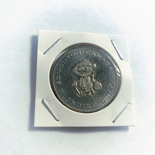1972 Alberta Edmonton Klondike Days 1 Dollar Token Coin