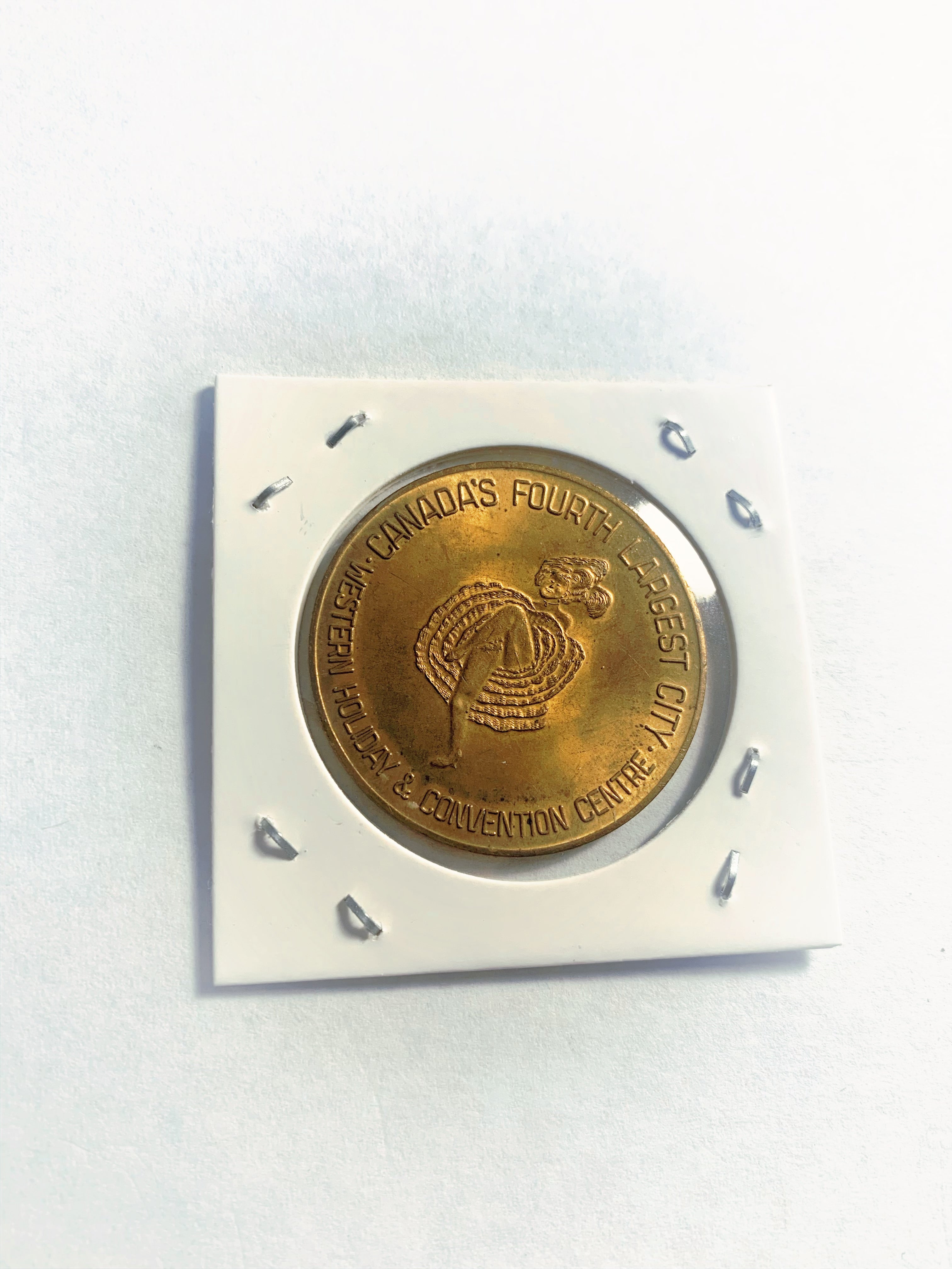 1982 Fredericton Nouveau-Brunswick 1 Trade Dollar - Hôtel de Ville