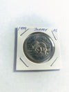 1976 Edmonton Alberta 1 Trade Dollar - Constable de la ruée vers l'or - Marque de menthe de canne