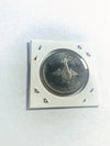 1976 Edmonton Alberta 1 Trade Dollar - Constable de la ruée vers l'or - Marque de menthe de canne