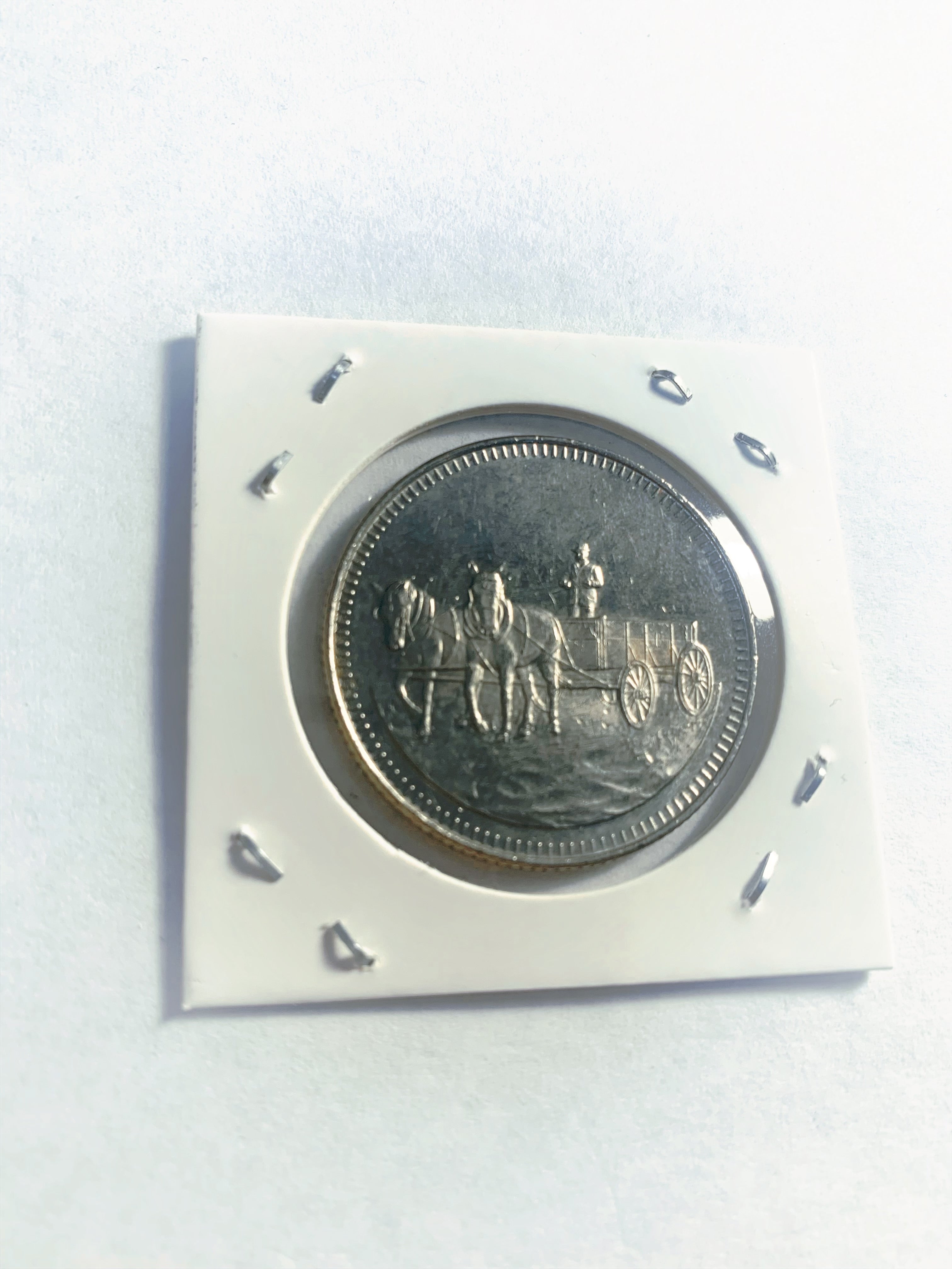 1977 Alberta Canada The Red Barn - Bon Accord One Dollar Token