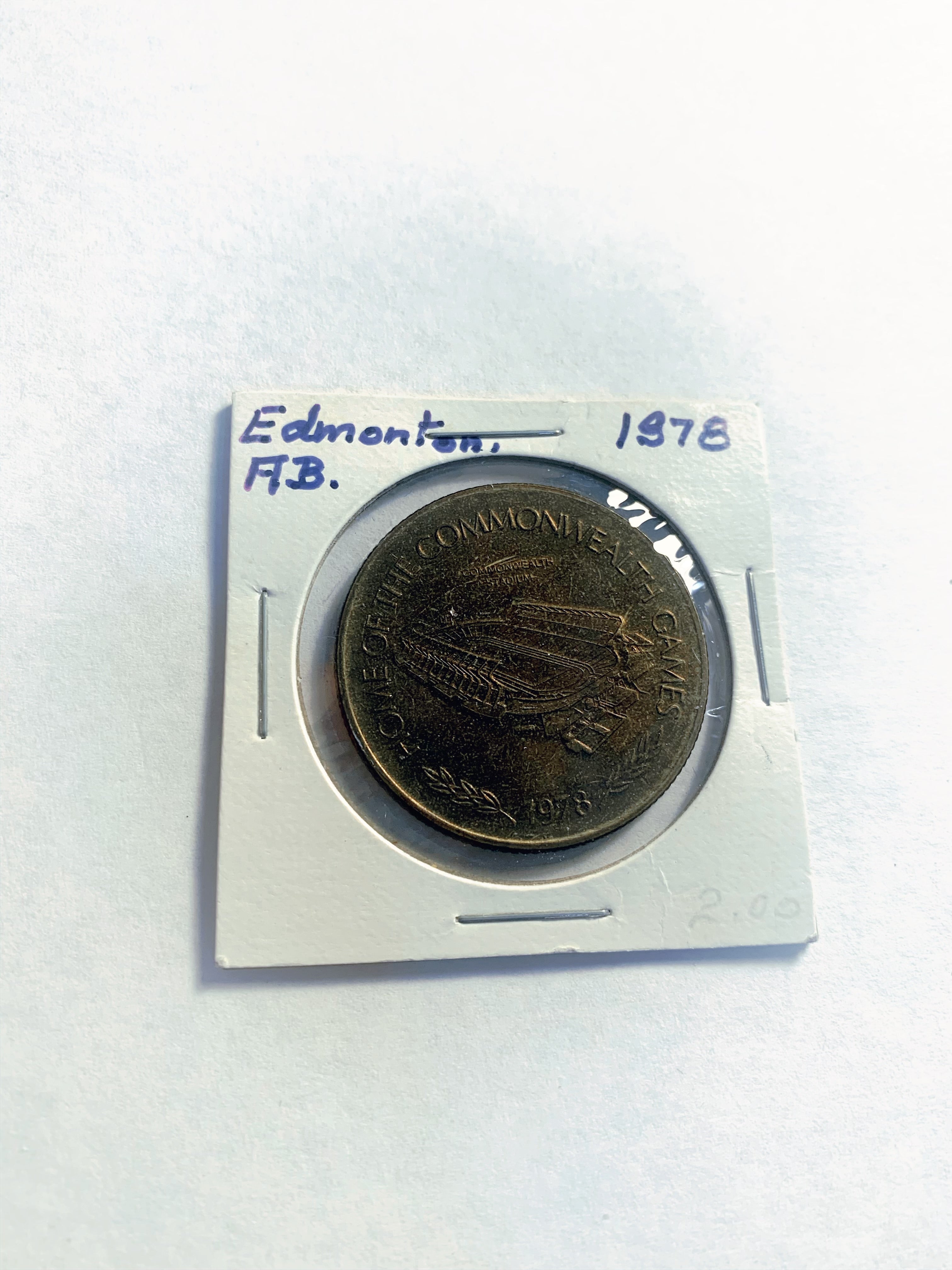 1978 Commonwealth Games - Edmonton Medal
