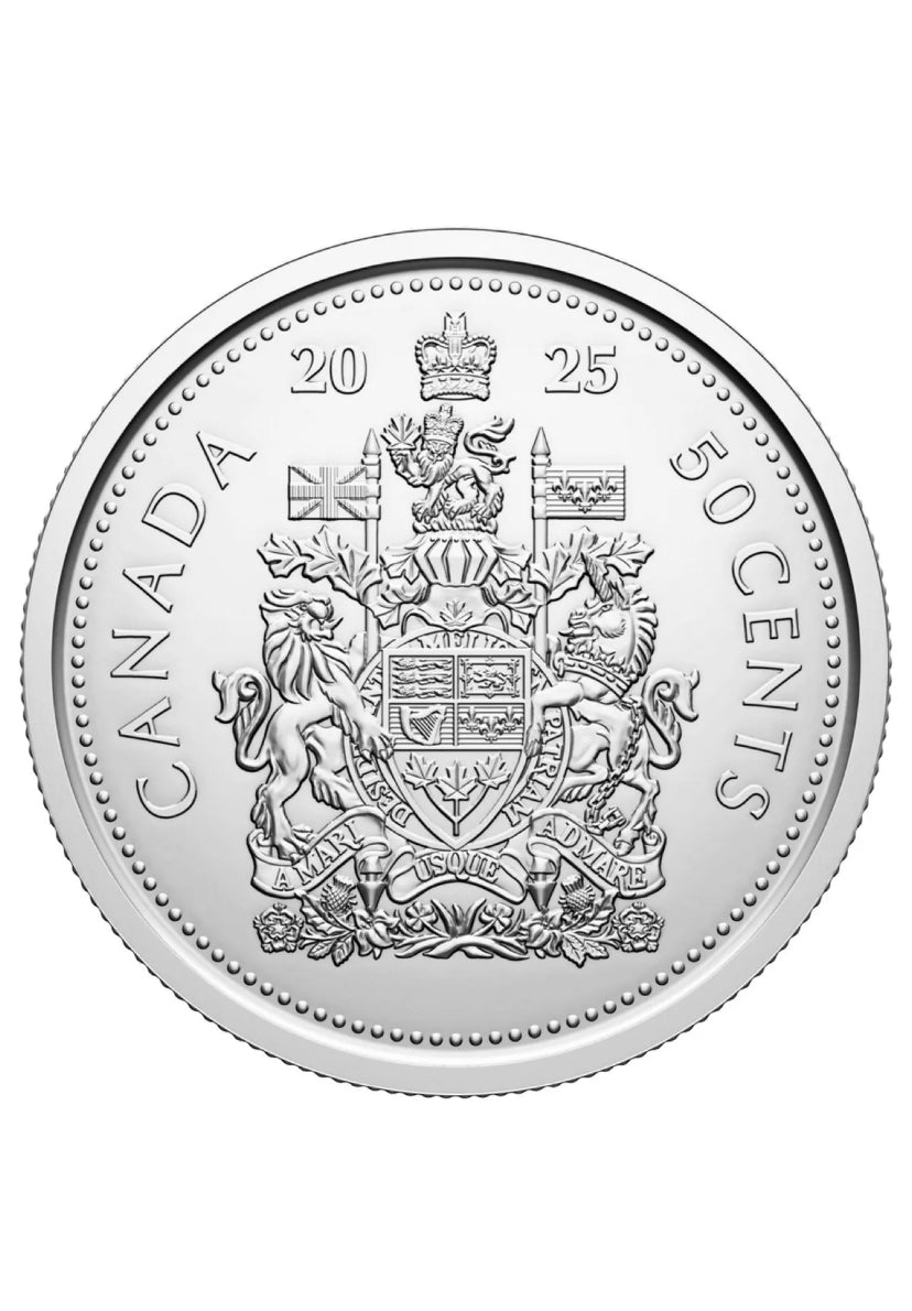 1986 Demi-dollar canadien semblable à une preuve - Pièce de 50 cents