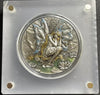 2025 2 Oz .999 Silver Fairy in Magicland: Flower Fairy Antiqued Glow in the Dark