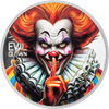 2025 Cameroon Evil Clown Urban Legends 1 oz Proof Silver Coin 1000 Francs