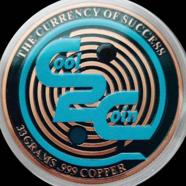 2024 Lunar Dragon Colorized 33g Copper Round in Card