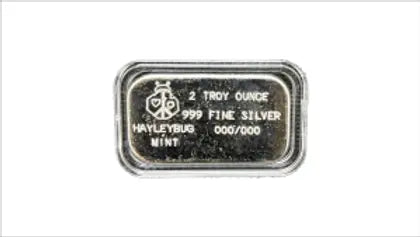 2025 THUNDERCLAW By Hayleybug Mint 2oz .999 Silver Art Bar Colorized