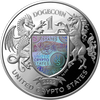 2022 DOGECOIN Cryptocurrency 1 Oz Silver Coin 1 Dogecoin United Crypto States