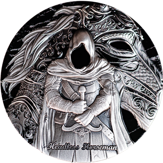 2025 HEADLESS HORSEMEN - Chronicles of Enchantment: European Legends 2oz Silver