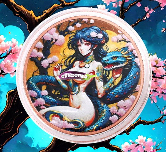 2025 Year of the Spicy Lunar Snake 33g Colorized Copper Round