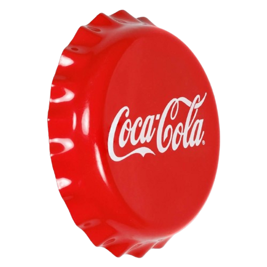 2023 Niue Coca-Cola Bottle Cap 6 Gram Silver Colorized Shaped Coin